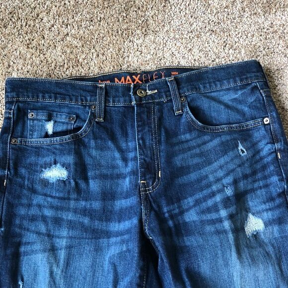 Urban Pipeline MaxFlex Ripped Slim Fit Jeans Size 34/34 - Picture 5 of 12